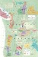 Wine Map of the Pacific Northwest Online now