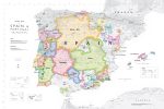 Wine Map of Spain & Portugal - Bookshelf Edition Online Hot Sale