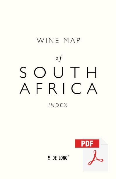 Wine Map of South Africa - Digital Edition Sale