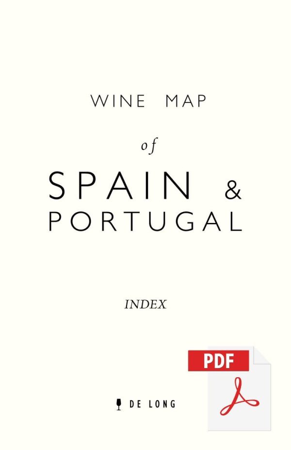 Wine Map of Spain & Portugal - Digital Edition Cheap