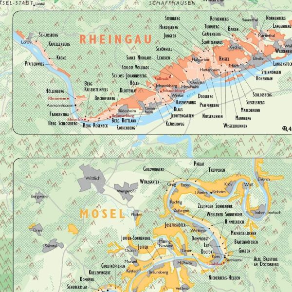 Wine Map of Germany - Digital Edition Hot on Sale