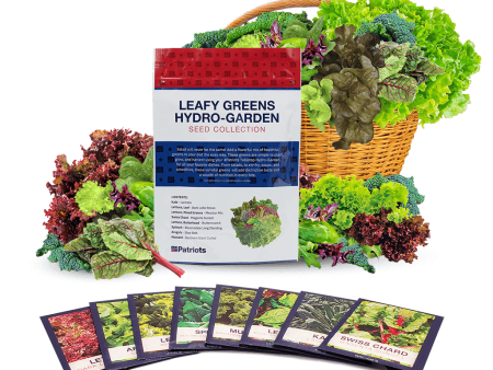 LeafyGreens Hydro-Garden Seed Kit For Discount