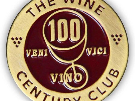 The Official Wine Century Club Lapel Pin on Sale