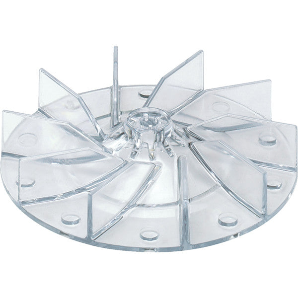 Upper Motor Replacement Fan for Sanitaire and Eureka - Lexan   12988 Supply