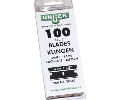 Unger Safety Scraper Replacement Blades - 100 Pack Cheap