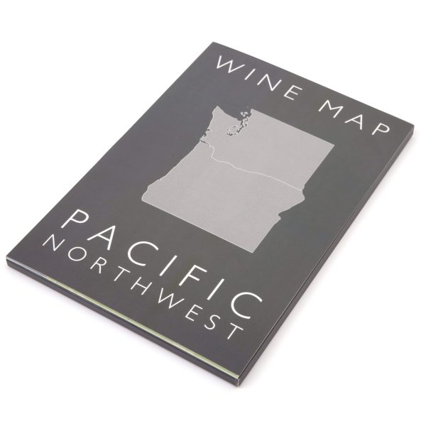 Wine Map of the Pacific Northwest - Bookshelf Edition Discount