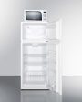 Summit MRF1118W Microwave Refrigerator-Freezer Combination Supply