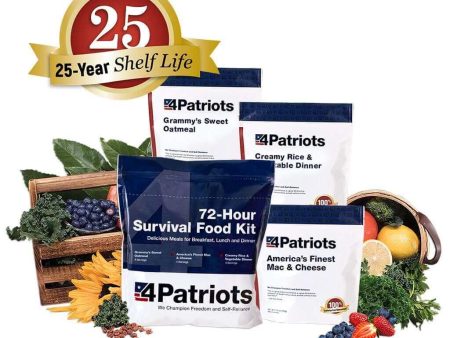 72-Hour Emergency Survival Food Kit For Sale