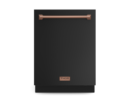 Thor Kitchen DW24X8BA00RSG 24 Inch Dishwasher Matte Black Rose Gold Gordon Ramsay Series - Dw24X8Ba00-Rsg Online