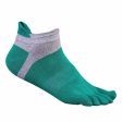 1 pair Sport Outdoor Mens Exercise Socks Cotton Five Toe Socks, Breathable Ankle Socks 39-43 Online Sale