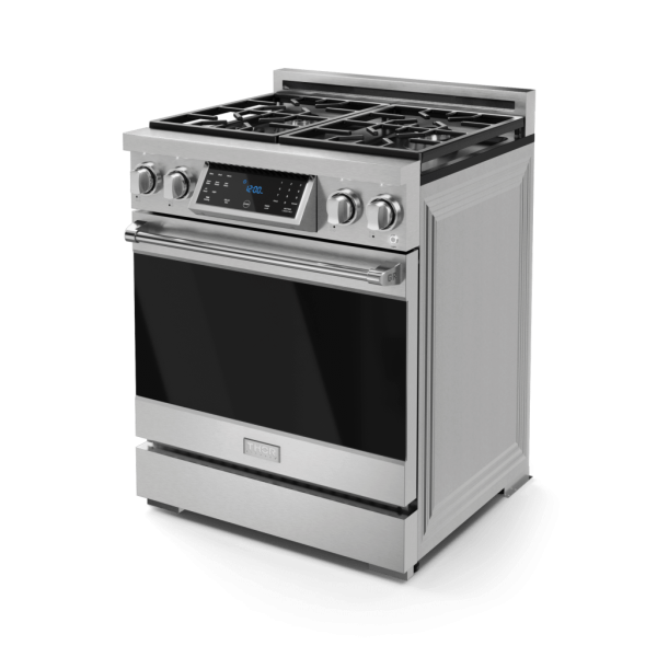 Thor Kitchen RSG30 30 Inch Professional Gas Range With Tilt Panel Touch Control In Stainless Steel Gordon Ramsay Series - Rsg30 For Discount