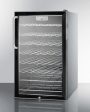 Summit SWC525L7CSS 20  Wide Built-In Wine Cellar Supply