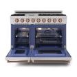 Thor Kitchen RSG48ERSG 48 Inch Professional Gas Range With Pro-Style Knobs In Stainless Steel Rose Gold Gordon Ramsay Series - Rsg48E-Rsg Online now