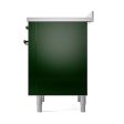 Ilve UNI366QNMPEGB Ilve Uni366Qnmpegb Nostalgie Ii Noblesse 36  Induction Range (Solid Door, Emerald Green, Burnished) Sale