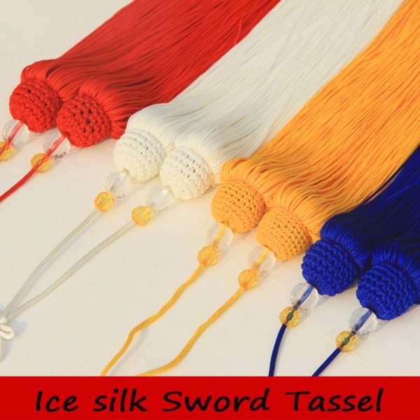 10 pcs lot High quality tassel sword, handwork martial arts sword, 45 and 50 cm Discount