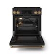 Thor Kitchen RSE30BBRZ 30 Inch Professional Electric Range With Tilt Panel Touch Control In Black Bronze Gordon Ramsay Series - Rse30B-Brz on Sale