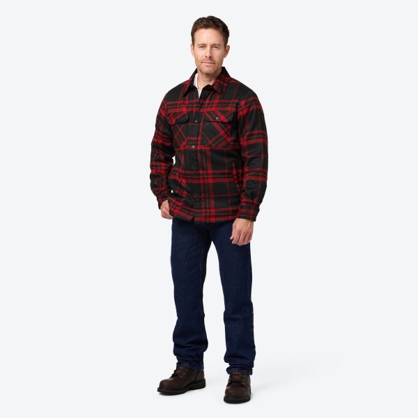 Heated Flannel Jacket Men s Fashion