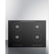 Summit SINC430220 30  Wide 230-V 4-Burner Induction Cooktop Online now