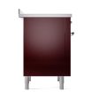 Ilve UNI366QNMPBUC Ilve Uni366Qnmpbuc Nostalgie Ii Noblesse 36  Induction Range (Solid Door, Burgundy, Chrome) Cheap