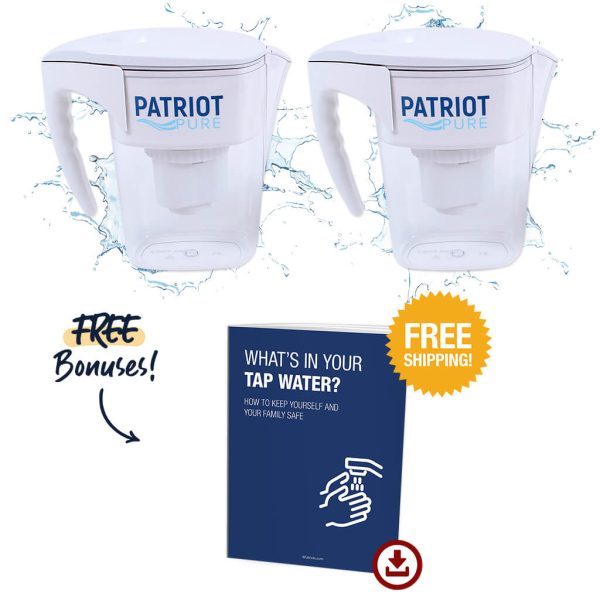 Patriot Pure Water Filter Pitcher Online now