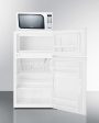 Summit MRF351W Microwave Refrigerator-Freezer Combination Online Sale