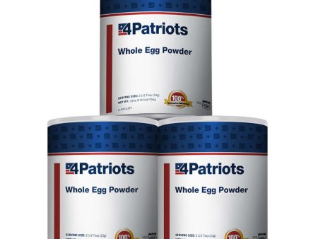 Whole Egg Powder #10 Can - 3 Pack on Sale