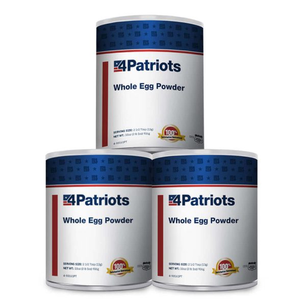 Whole Egg Powder #10 Can - 3 Pack on Sale