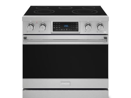 Thor Kitchen RSE36 36 Inch Professional Electric Range With Tilt Panel Touch Control In Stainless Steel Gordon Ramsay Series - Rse36 For Discount