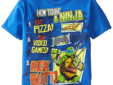 Teenage Mutant Ninja Turtles How To Be A Ninja Juvy T-Shirt | 4 For Cheap