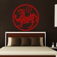 WALL DECALS VINYL STICKER, MARTIAL ARTS, SPORT FIGHT TIGER ART MURAL  22x22inch For Cheap