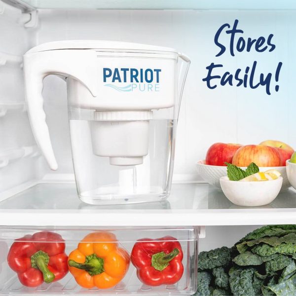 Patriot Pure Water Filter Pitcher Online now