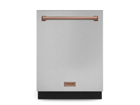 Thor Kitchen DW24X8BA99RSG 24 Inch Dishwasher Stainless Steel Rose Gold Gordon Ramsay Series - Dw24X8Ba99-Rsg For Sale