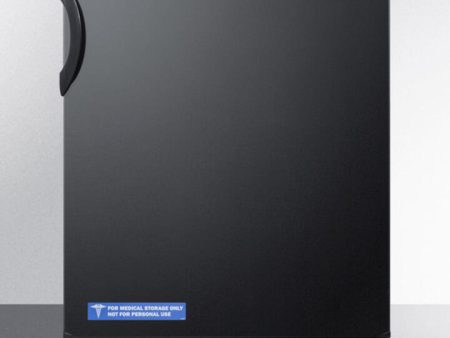 Summit AL752B Ada Compliant All-Refrigerator For Freestanding General Purpose Use, With Flat Door Liner, Auto Defrost Operation And Black Exterior Online